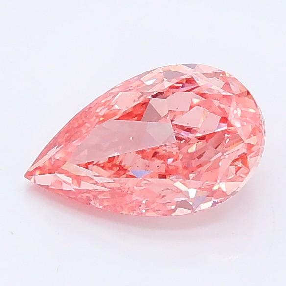 1.03 Ct. Fancy Vivid Pink Pear Lab Grown Diamond