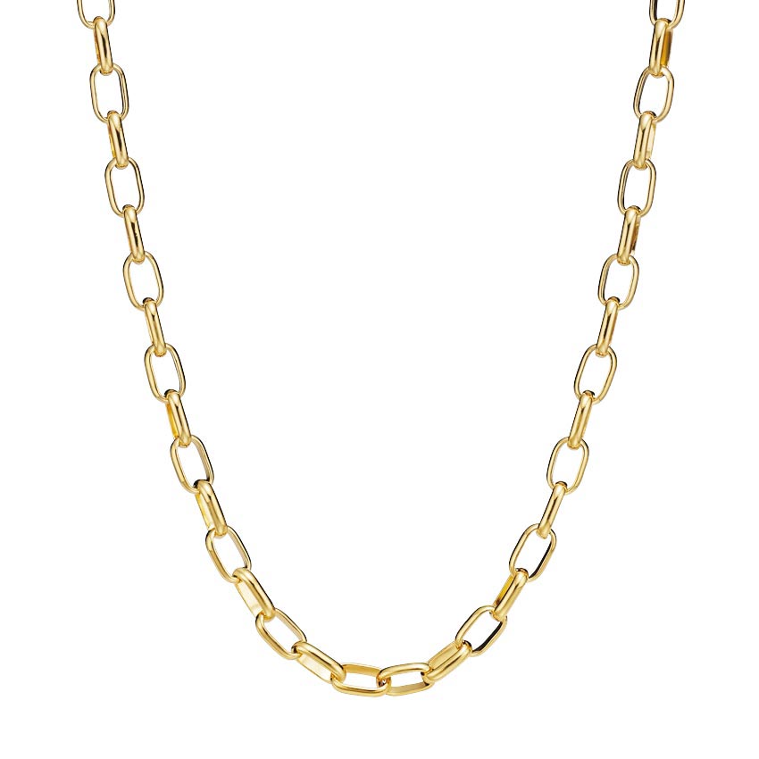 Toggle Link Necklace in 14K Yellow Gold Vermeil
