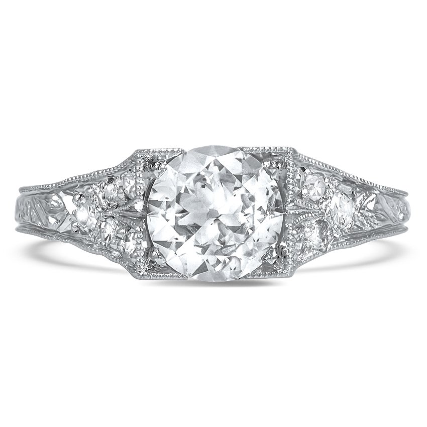 Art Deco Diamond Vintage Ring | Justine | Brilliant Earth