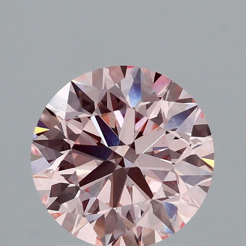 2.02 Ct. Fancy Intense Pink Round Lab Grown Diamond