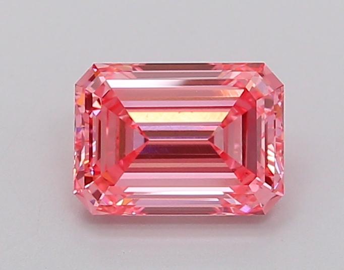 1.25 Ct. Fancy Vivid Pink Emerald Lab Grown Diamond