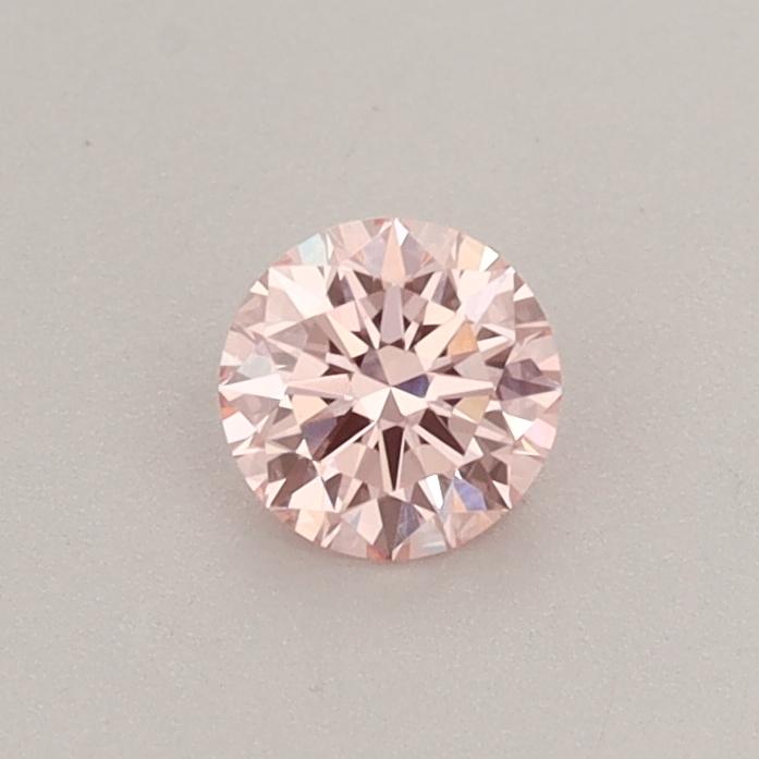 0.33 Ct. Fancy Intense  Pink Round Lab Grown Diamond