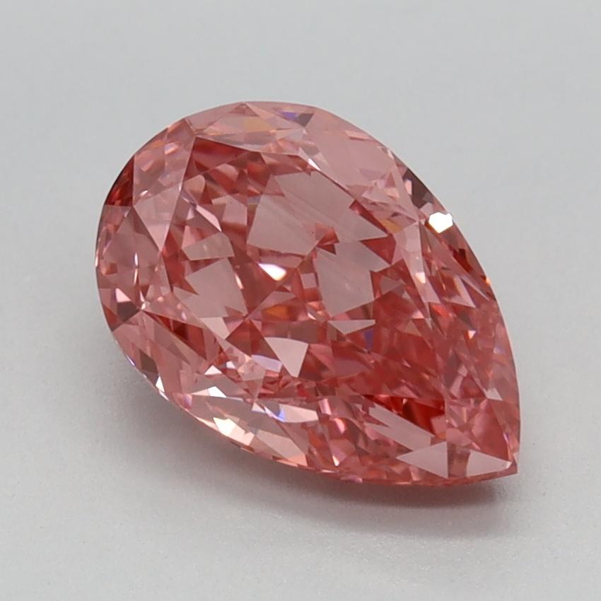 1.43 Ct. Fancy Vivid Pink Pear Lab Grown Diamond