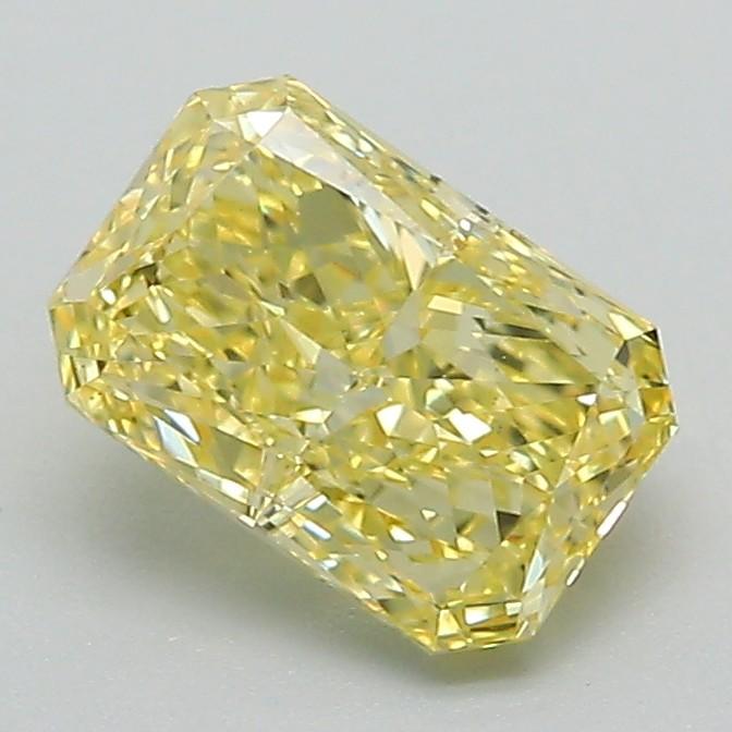 1.37 Ct. Fancy Intense Yellow Radiant Lab Grown Diamond