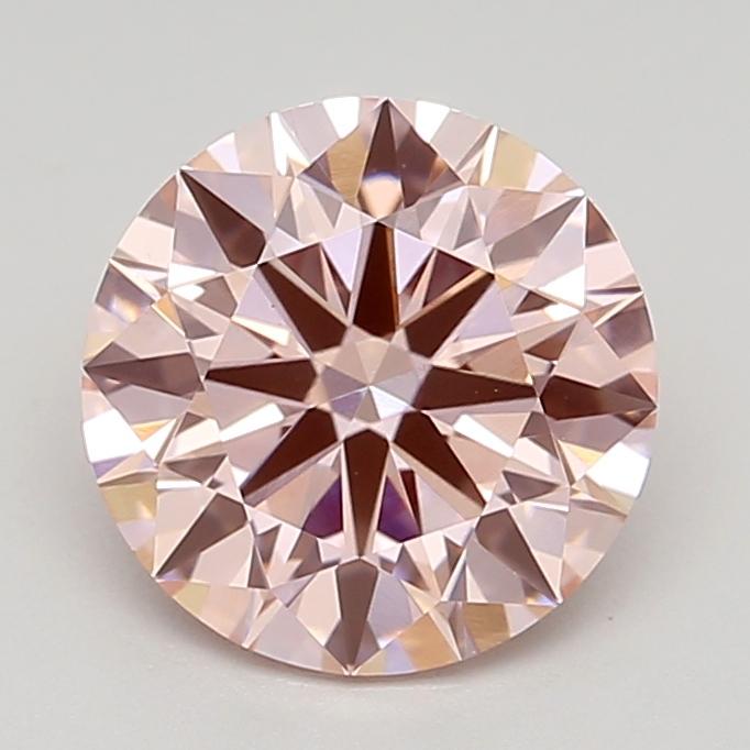 1.46 Ct. Fancy Intense  Pink Round Lab Grown Diamond