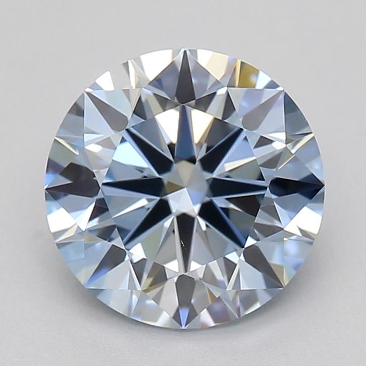 1.03 Ct. Fancy  Blue Round Lab Grown Diamond