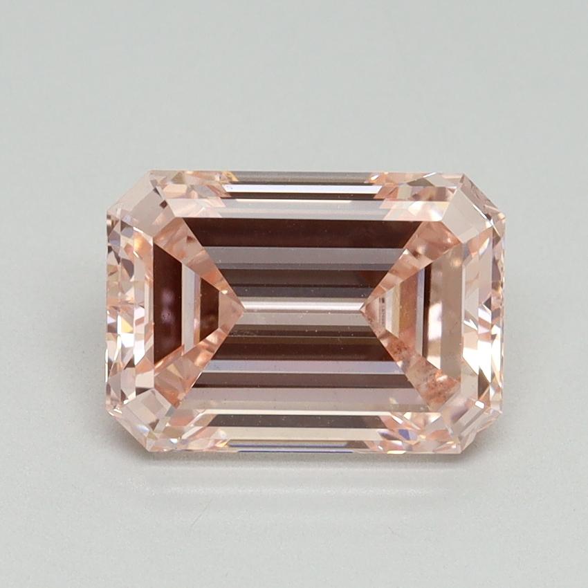 2.60 Ct. Fancy Intense Pink Emerald Lab Grown Diamond