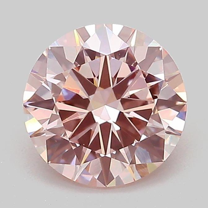 1.50 Ct. Fancy Pink Round Lab Grown Diamond
