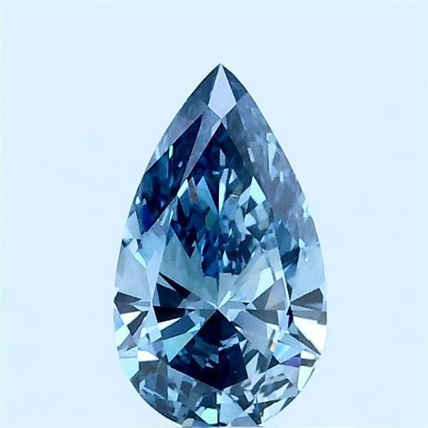 0.45 Ct. Fancy Blue Pear Lab Grown Diamond