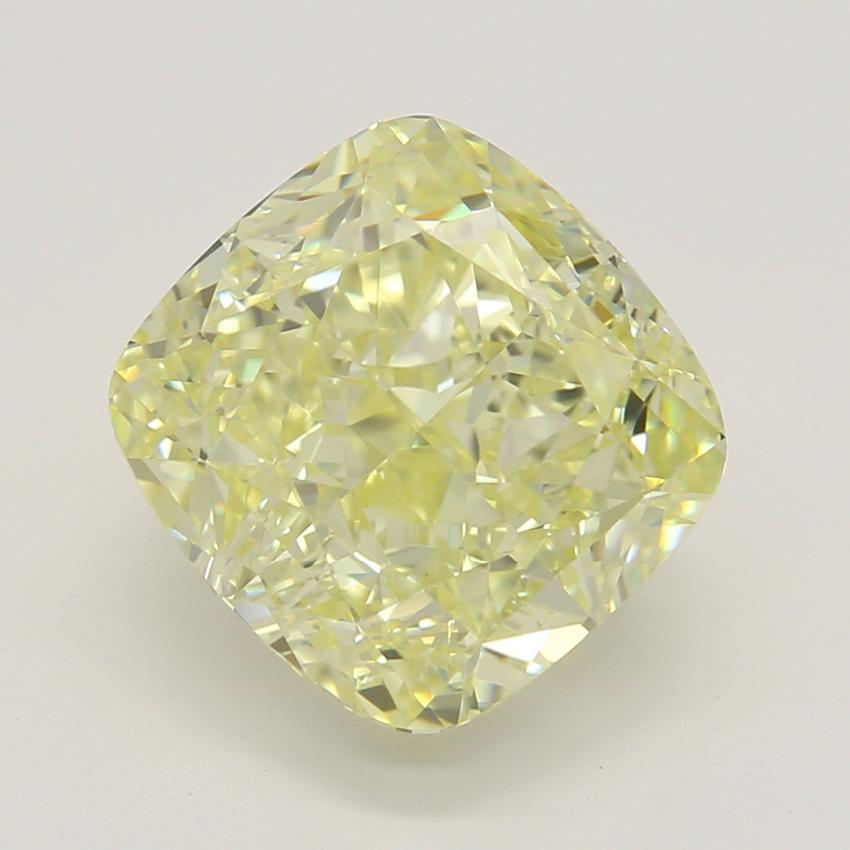 2.7 Ct. Fancy Yellow Cushion Diamond