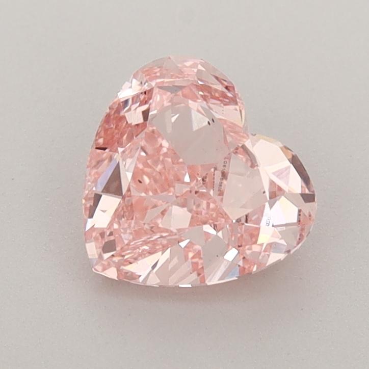 1.16 Ct. Fancy Vivid  Pink Heart Lab Grown Diamond