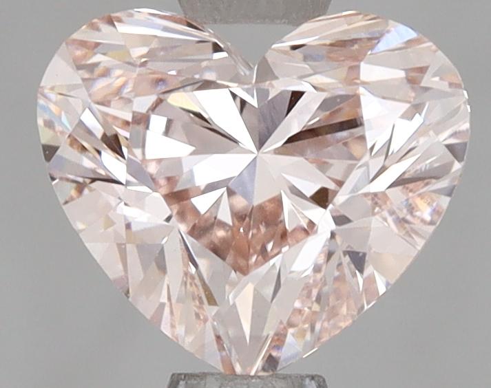 1.10 Ct. Fancy Pink Heart Lab Grown Diamond