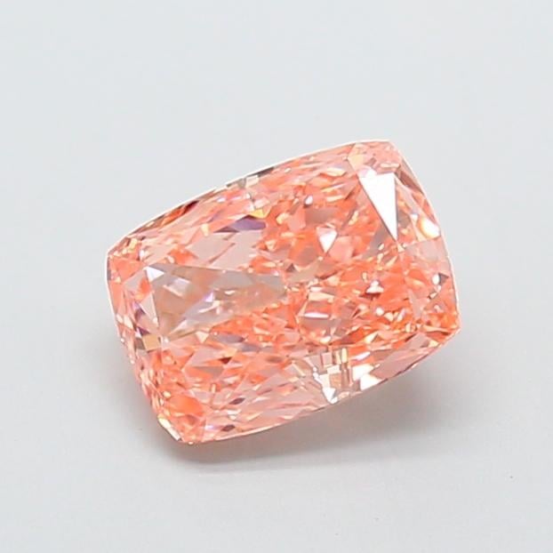 1.73 Ct. Fancy Intense  Pink Cushion Lab Grown Diamond