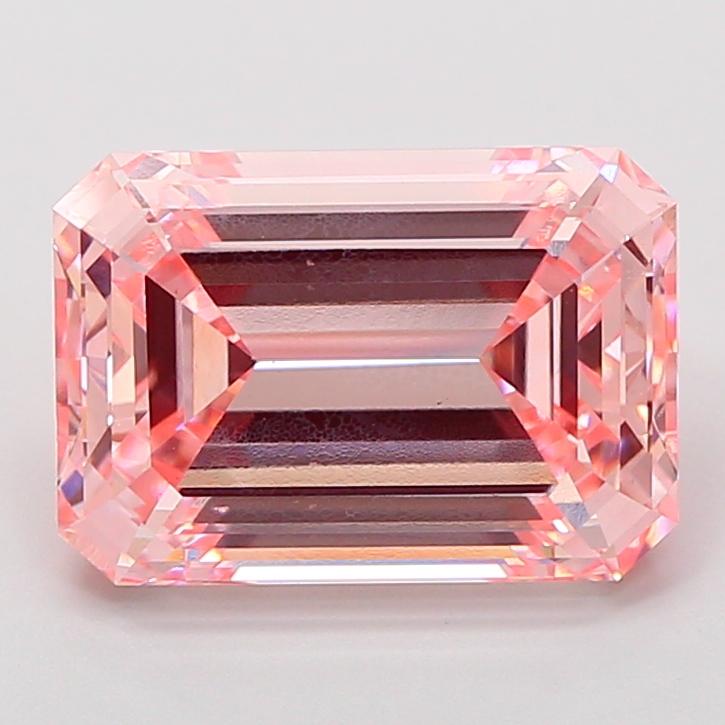 5.00 Ct. Fancy Vivid Pink Emerald Lab Grown Diamond
