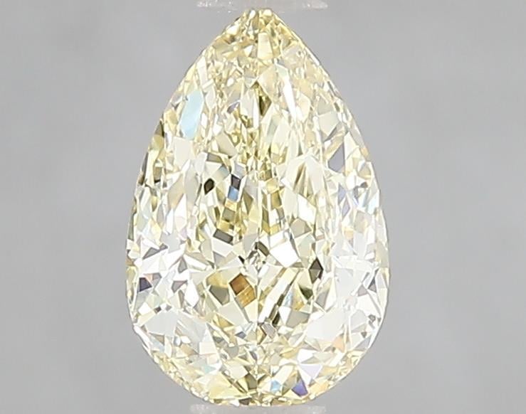 1.01 Ct. Fancy Yellow Pear Lab Grown Diamond