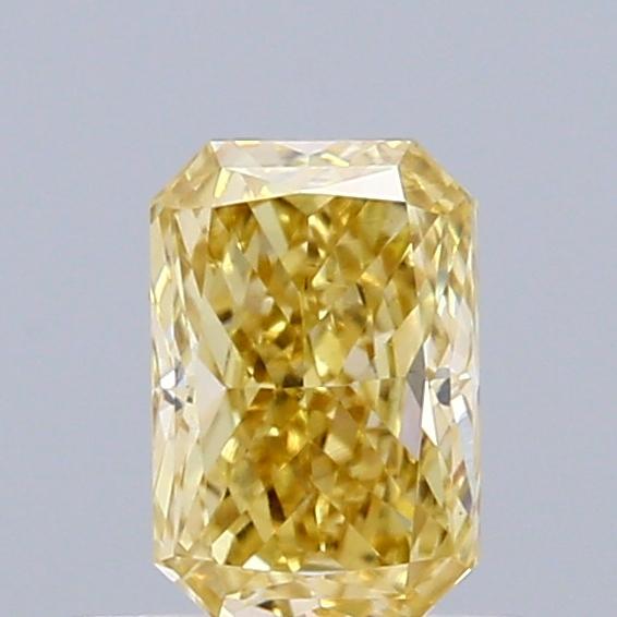0.54 Ct. Fancy Yellow Radiant Lab Grown Diamond