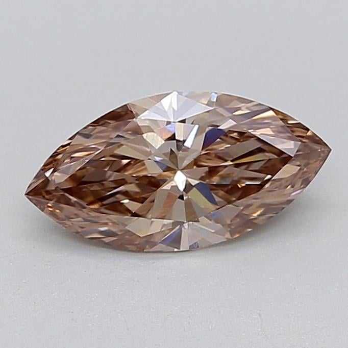 1.12 Ct. Fancy  Brown Marquise Lab Grown Diamond