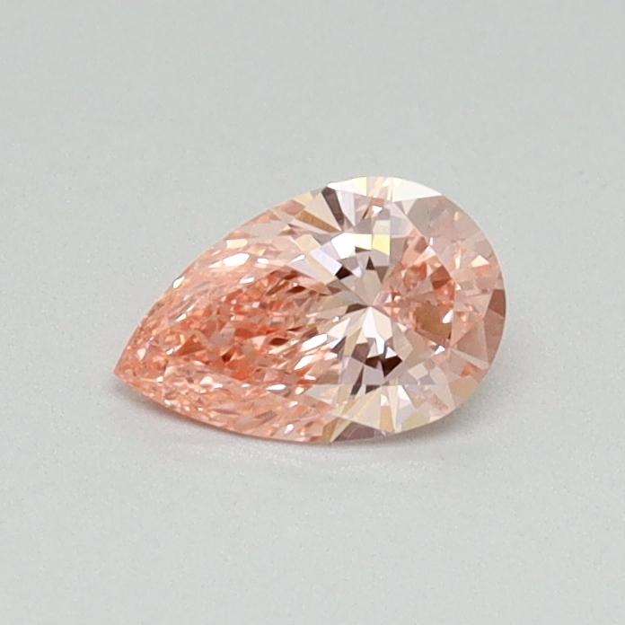 0.31 Ct. Fancy Vivid Pink Pear Lab Grown Diamond