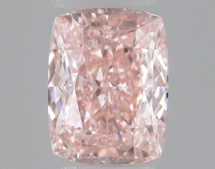 0.37 Ct. Fancy Intense Pink Cushion Lab Grown Diamond