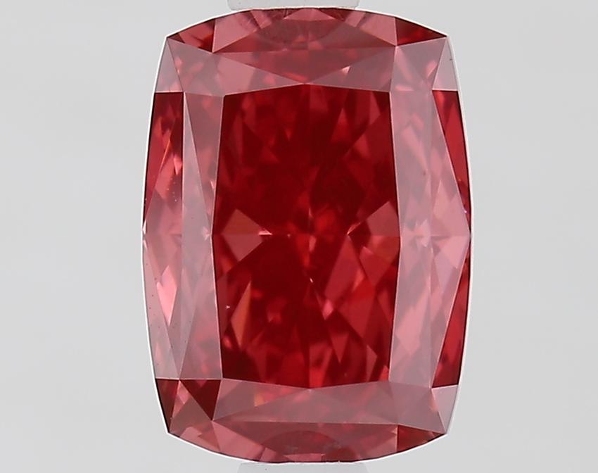 1.27 Ct. Fancy Vivid Pink Cushion Lab Grown Diamond
