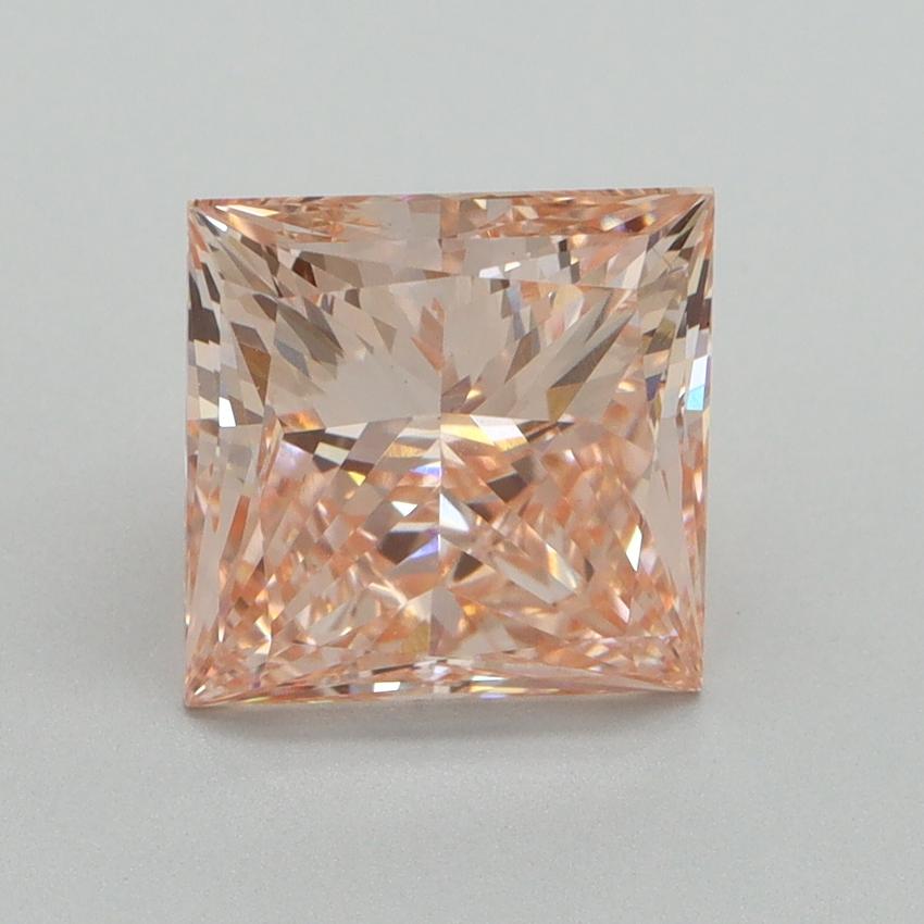 3.01 Ct. Fancy Intense Pink Princess Lab Grown Diamond
