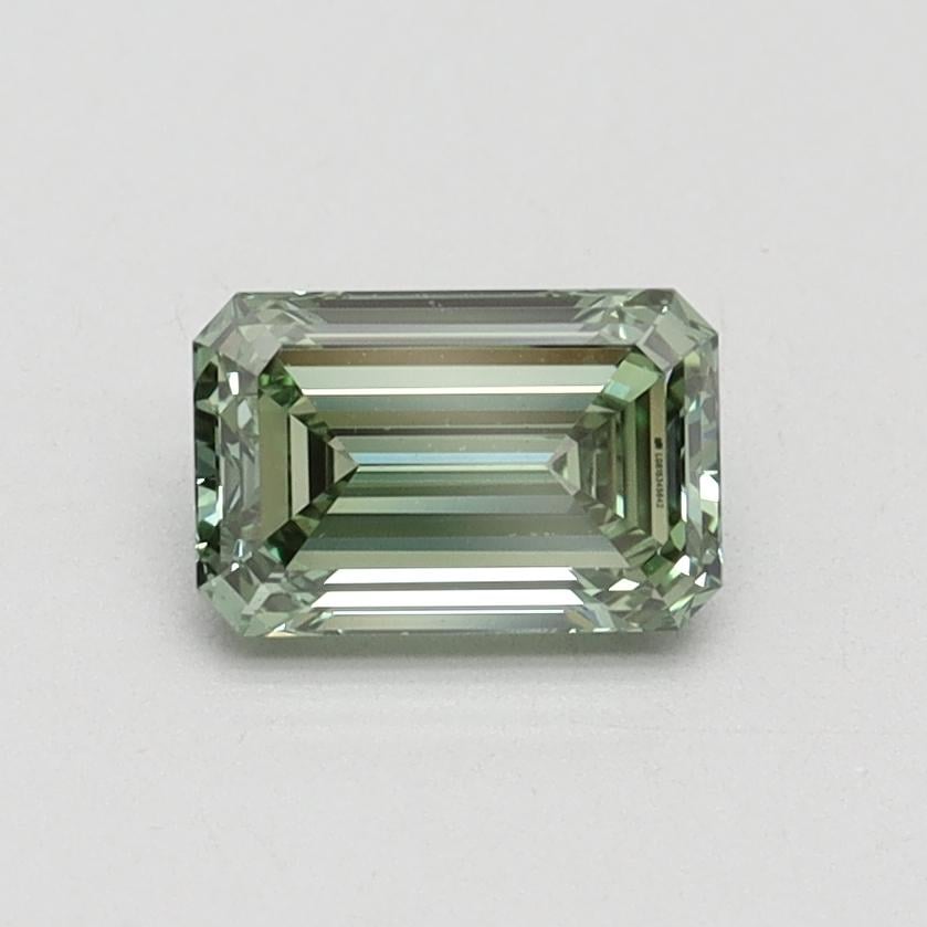 0.75 Ct. Fancy Vivid Green Emerald Lab Grown Diamond