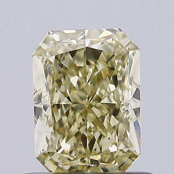 0.67 Ct. Fancy Intense Yellow Radiant Lab Grown Diamond