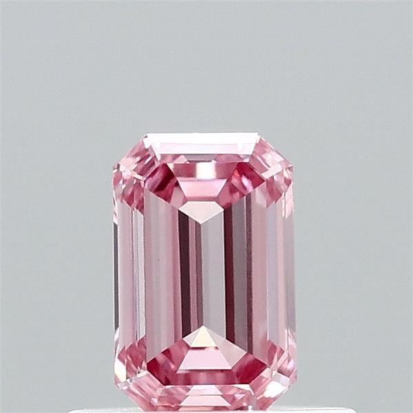 0.55 Ct. Fancy Intense Pink Emerald Lab Grown Diamond