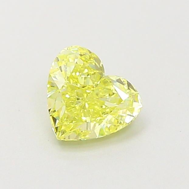 0.59 Ct. Fancy Fancy Yellow Heart Lab Grown Diamond