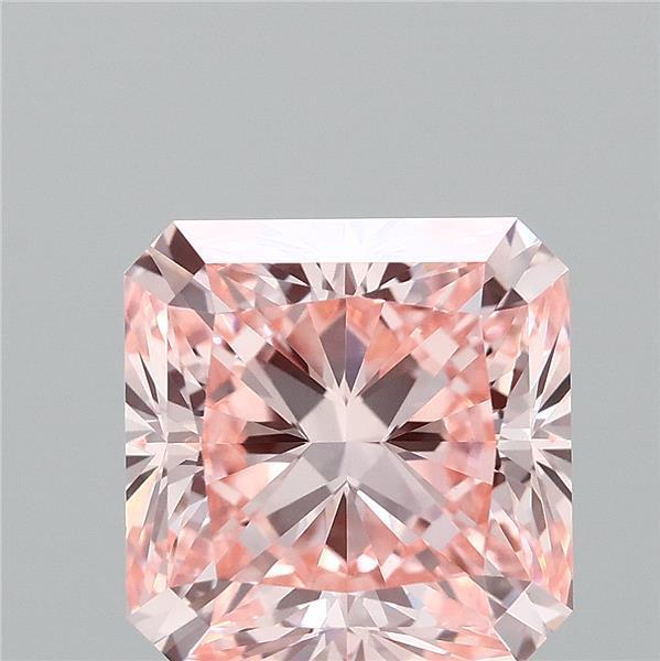 2.00 Ct. Fancy Intense  Pink Radiant Lab Grown Diamond
