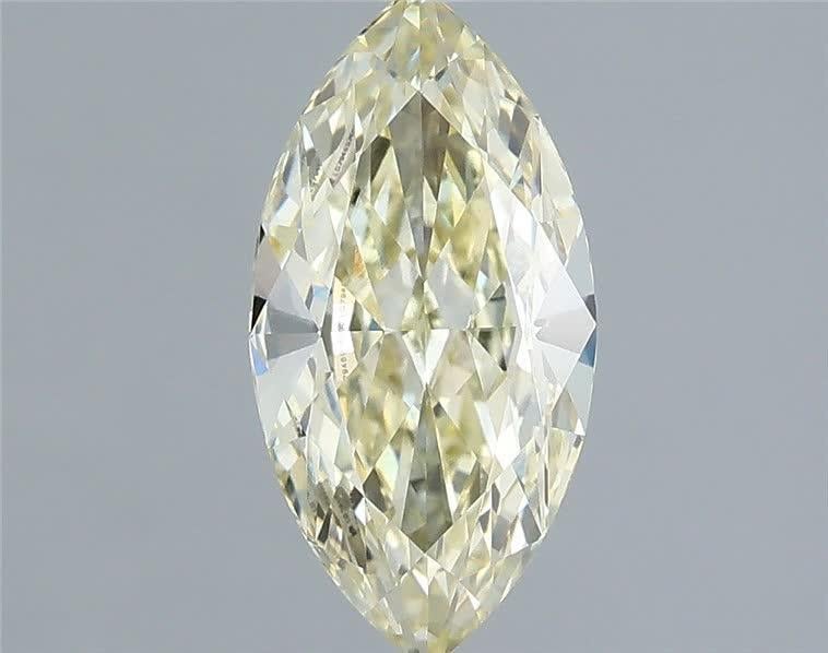1.07 Ct. Fancy Light Yellow Marquise Lab Grown Diamond