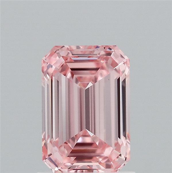 1.36 Ct. Fancy Intense Pink Emerald Lab Grown Diamond