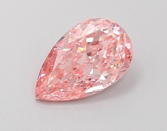 0.81 Ct. Fancy Vivid Pink Pear Lab Grown Diamond