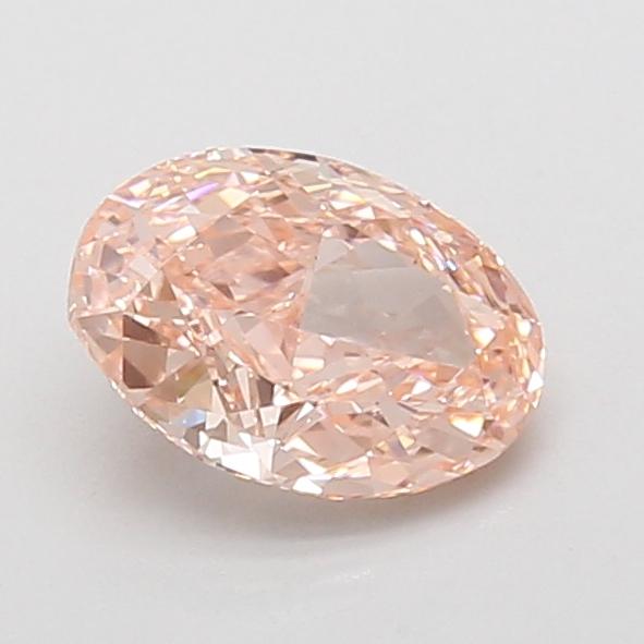 1.09 Ct. Fancy Intense Pink Oval Lab Grown Diamond