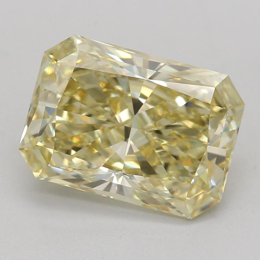 2.09 Ct. Fancy Vivid Yellow Radiant Lab Grown Diamond