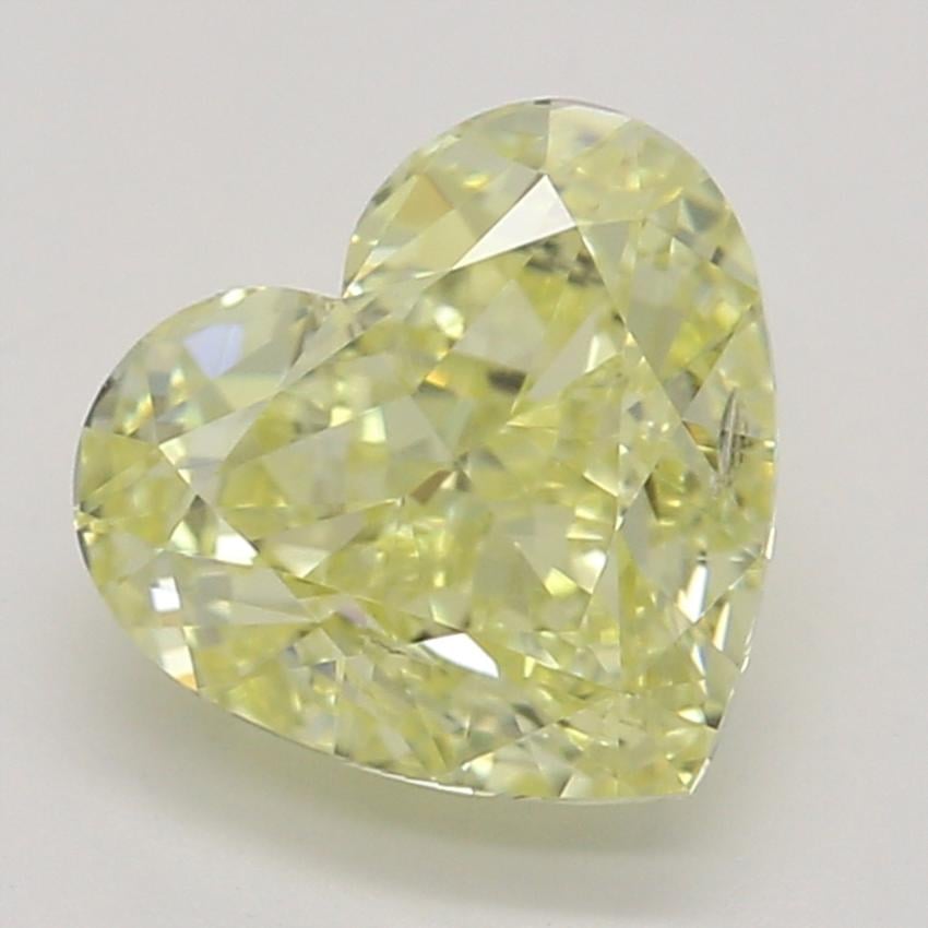 1.01 Ct. Fancy Intense Yellow Heart Diamond