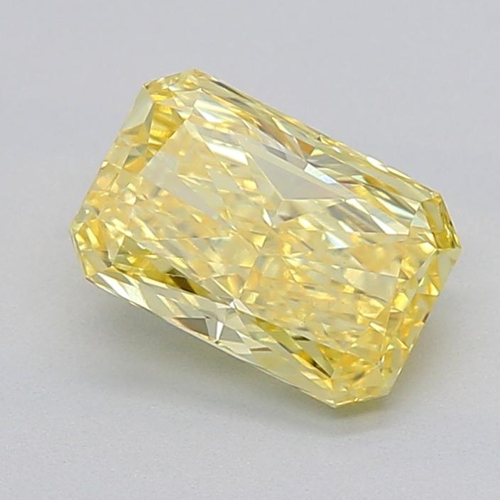 1.02 Ct. Fancy Intense  Yellow Radiant Lab Grown Diamond