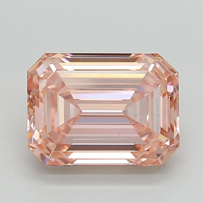 3.52 Ct. Fancy Intense Pink Emerald Lab Grown Diamond