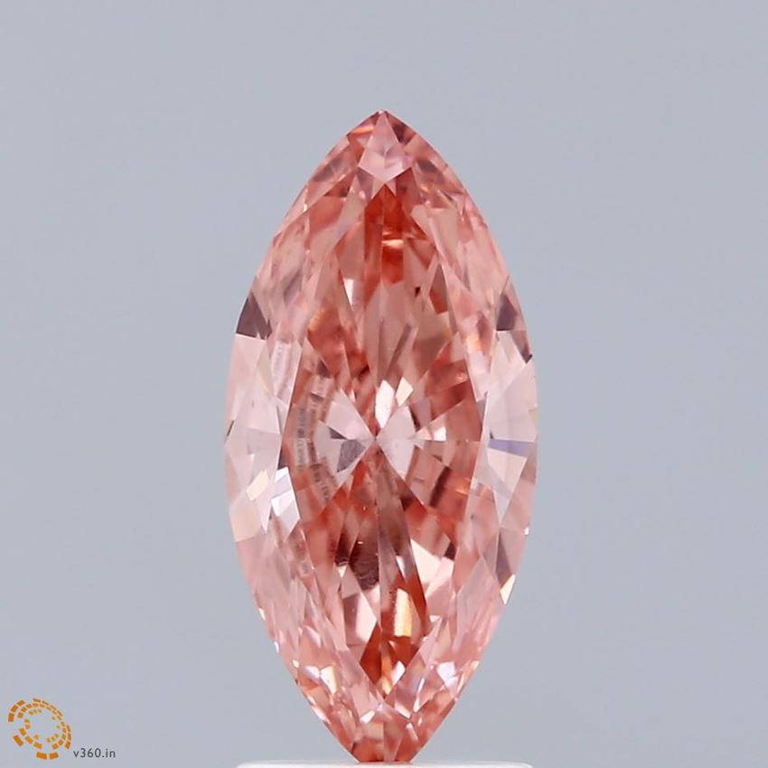 1.02 Ct. Fancy Vivid Green Princess Lab Grown Diamond