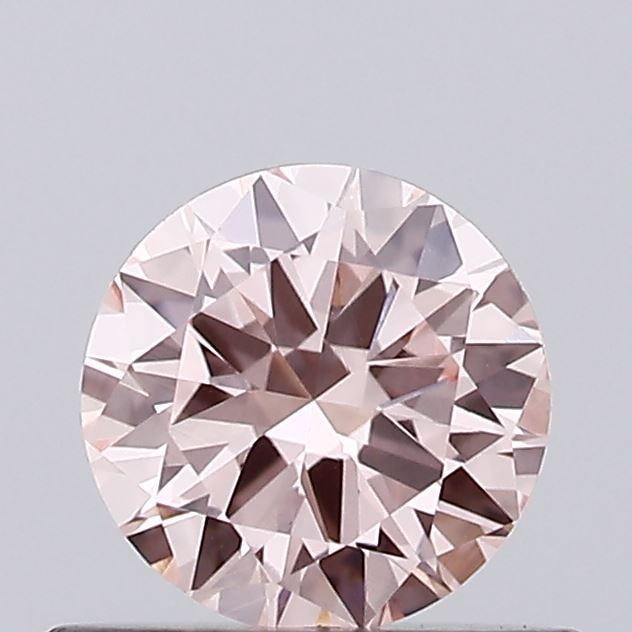 0.49 Ct. Fancy Intense Pink Round Lab Grown Diamond