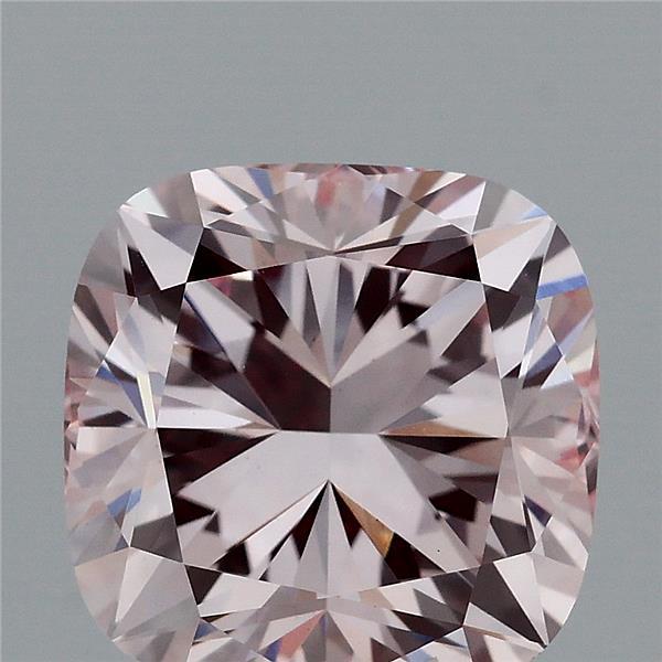 2.80 Ct. Fancy Pink Cushion Lab Grown Diamond