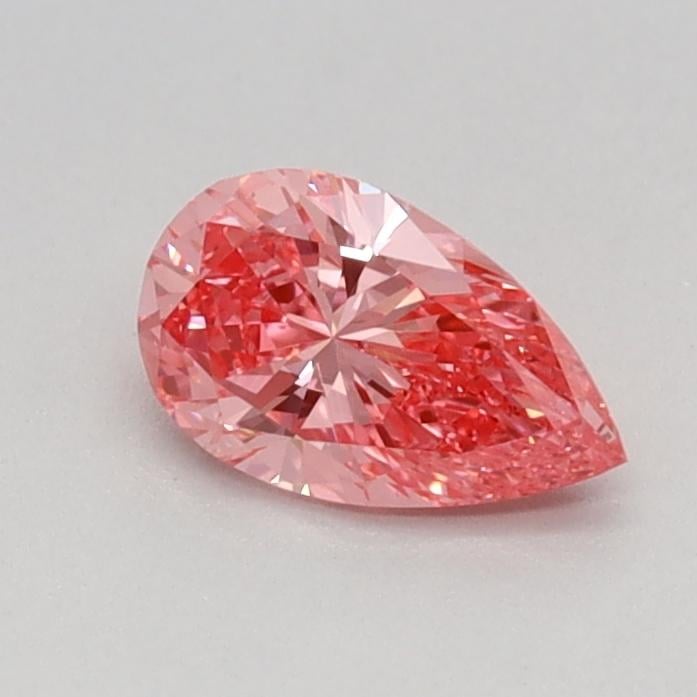 0.36 Ct. Fancy Vivid Pink Pear Lab Grown Diamond