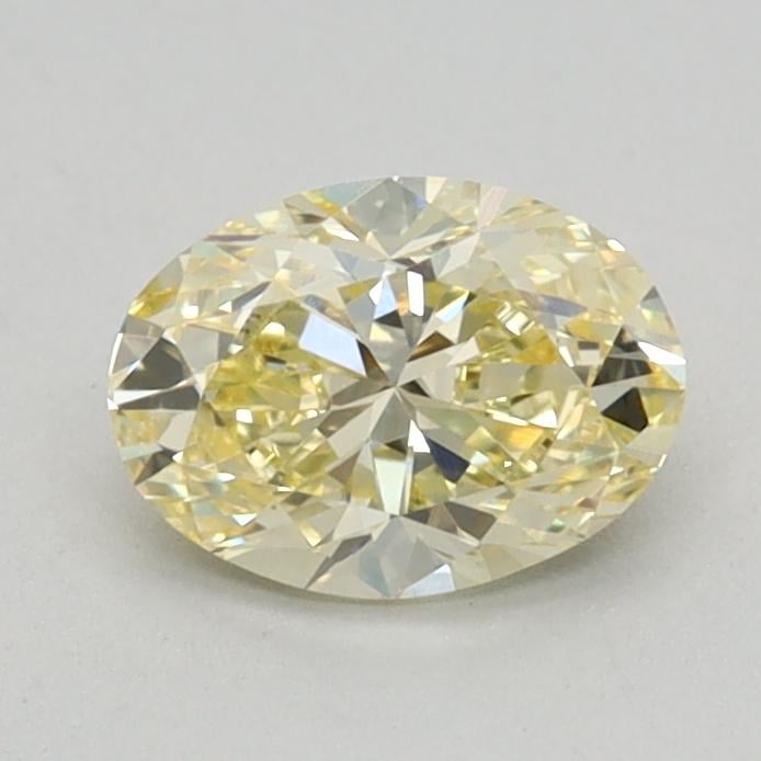 0.56 Ct. Fancy Yellow Oval Lab Grown Diamond