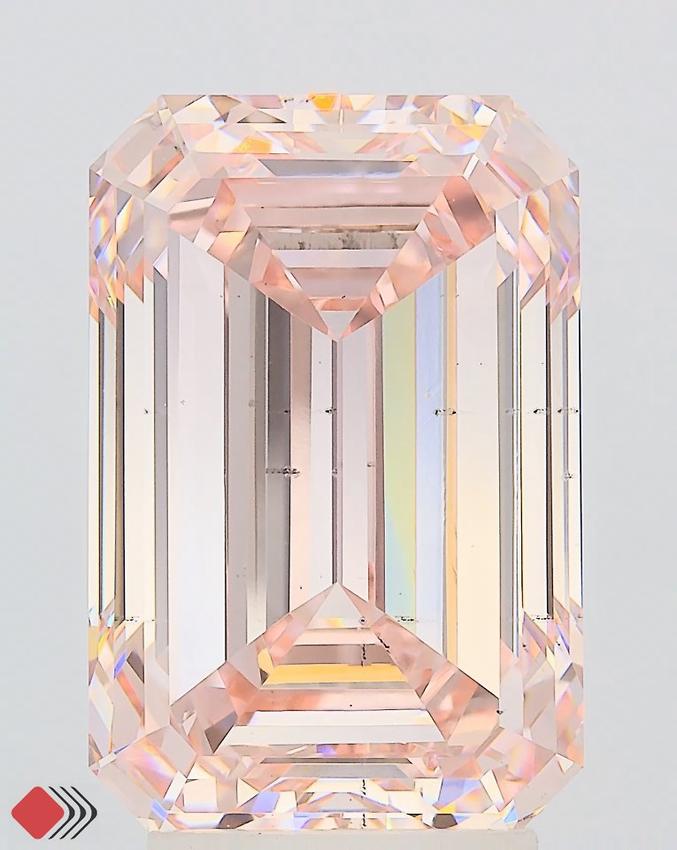 5.00 Ct. Fancy Intense Pink Emerald Lab Grown Diamond