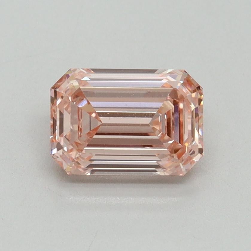 1.09 Ct. Fancy Intense Pink Emerald Lab Grown Diamond