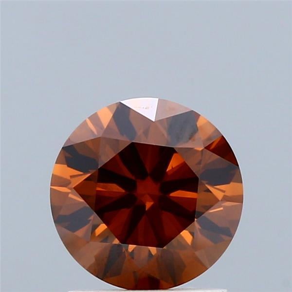 1.45 Ct. Fancy Deep Brown Round Lab Grown Diamond
