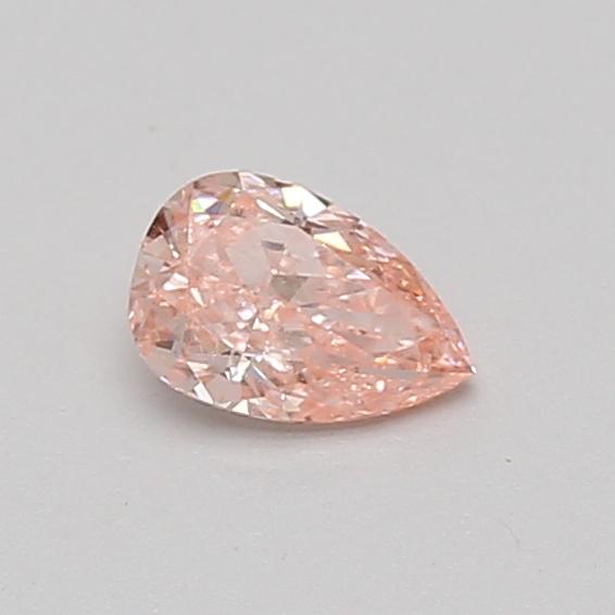 0.36 Ct. Fancy Vivid Pink Pear Lab Grown Diamond