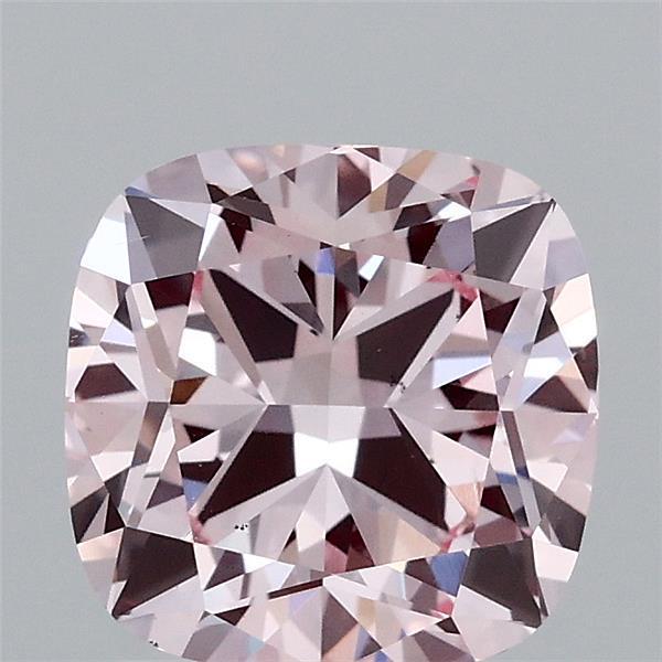 2.07 Ct. Fancy Intense Pink Cushion Lab Grown Diamond