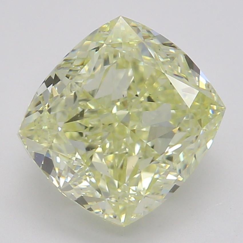 1.50 Ct. Fancy Light Yellow Cushion Diamond
