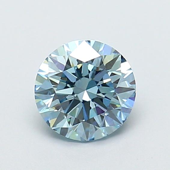1.00 Ct. Fancy Intense  Blue Round Lab Grown Diamond